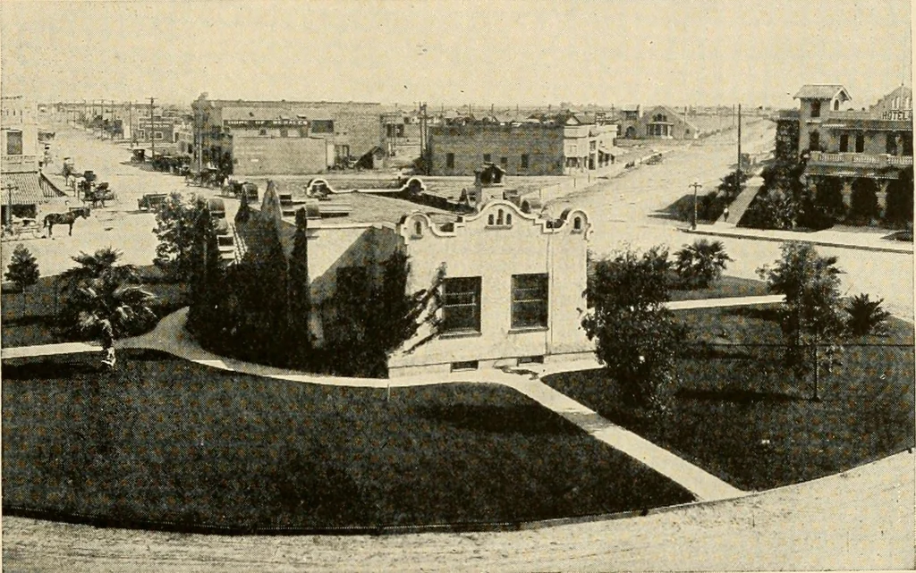 An illustration from Irrigation and religion; a study of religious and social conditions in two California counties, 1922, leaf 36