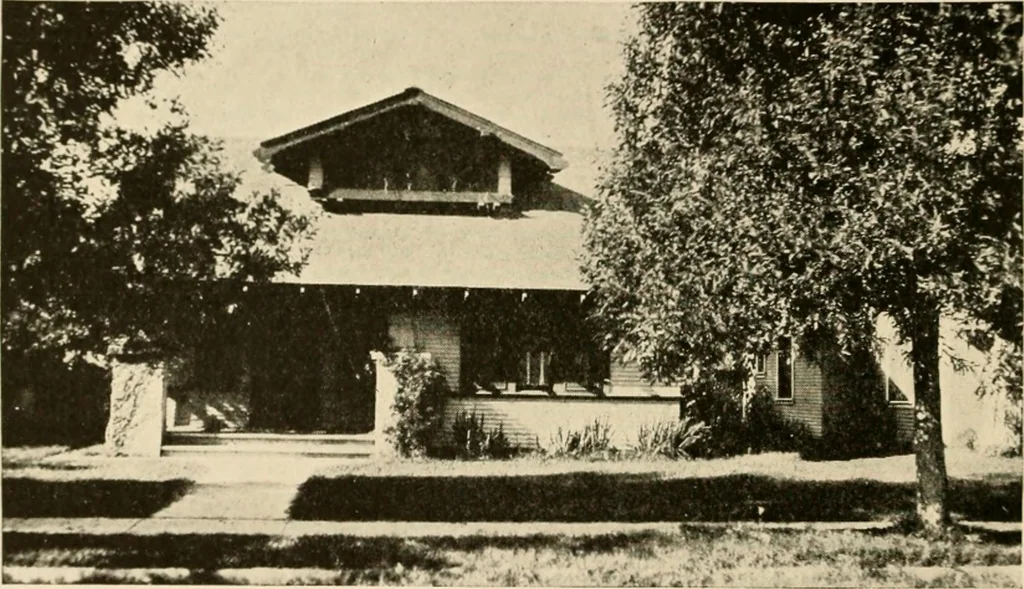An illustration from Irrigation and religion; a study of religious and social conditions in two California counties, 1922, leaf 43