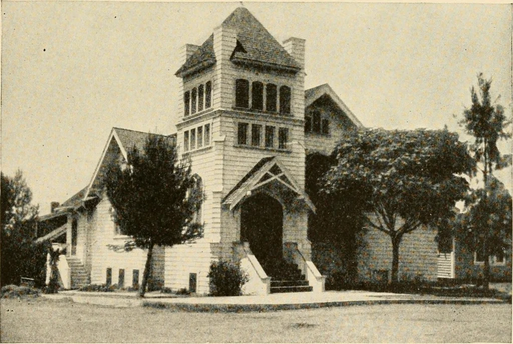 An illustration from Irrigation and religion; a study of religious and social conditions in two California counties, 1922, leaf 92