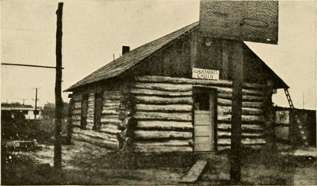 An illustration from Irrigation and religion; a study of religious and social conditions in two California counties, 1922, leaf 93