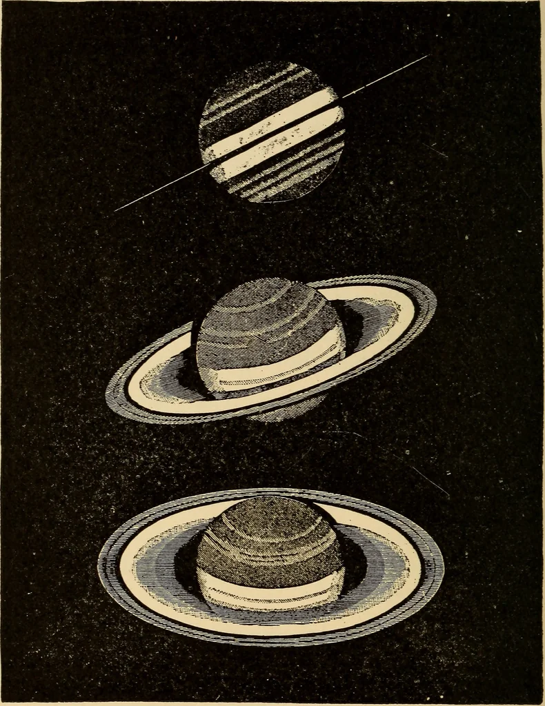 An illustration from Irving's catechism of astronomy, 1905, leaf 75
