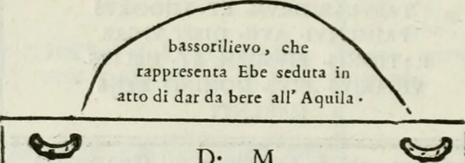 An illustration from Iscrizioni antiche delle ville e de' palazzi Albani, 1785, leaf 141
