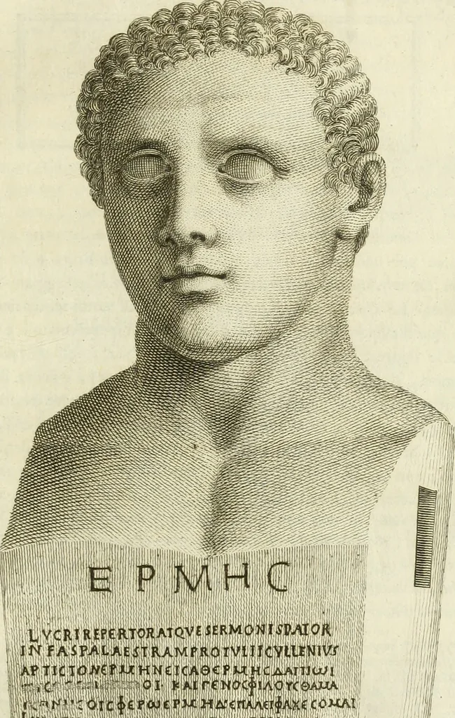 An illustration from Iscrizioni antiche delle ville e de' palazzi Albani, 1785, leaf 160