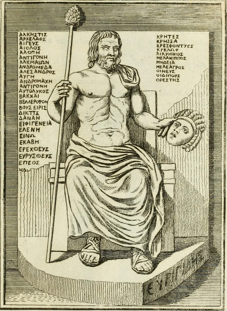 An illustration from Iscrizioni antiche delle ville e de' palazzi Albani, 1785, leaf 186