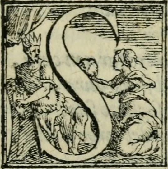 An illustration from I secreti de la signora Isabella Cortese : ne'qvali si contengono cose minerali, medicinali, arteficiose, & alchimiche, & molte de l'arte profumatoria, appartenenti a ogni gran signora : con altri bellissimi secreti aggiunti, 1565, leaf 48