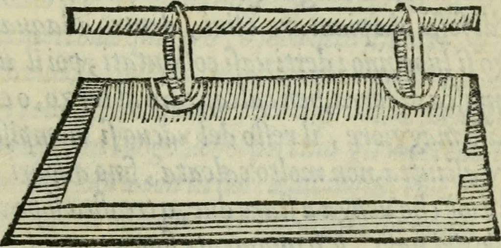 An illustration from I secreti de la signora Isabella Cortese : ne'qvali si contengono cose minerali, medicinali, arteficiose, & alchimiche, & molte de l'arte profumatoria, appartenenti a ogni gran signora : con altri bellissimi secreti aggiunti, 1565, leaf 76