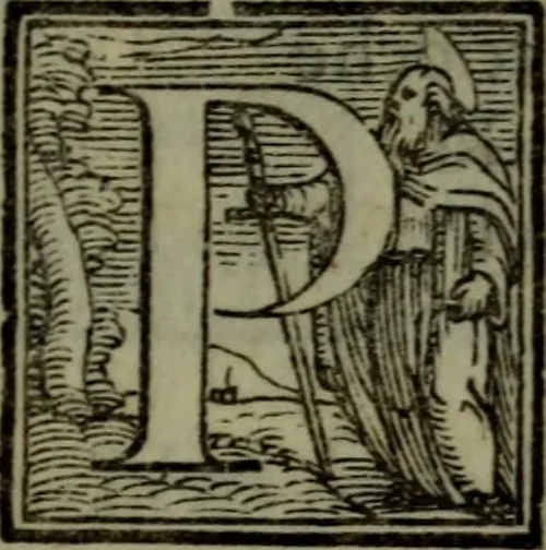 An illustration from I sette salmi penitentiali del santissimo profeta Dauit : tradotti in lingua toscana, da madonna Lavra Battiferra degl'Ammannati ; con gli argomenti sopra ciascuno di essi, composti dalla medesima ; insiemi con alcuni suoi sonetti spirituali, 1566, leaf 24