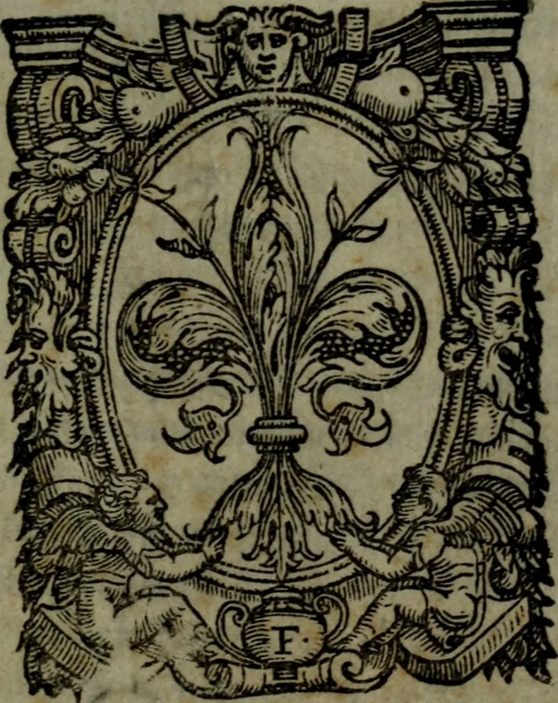 An illustration from I sette salmi penitentiali del santissimo profeta Dauit : tradotti in lingua toscana, da madonna Lavra Battiferra degl'Ammannati ; con gli argomenti sopra ciascuno di essi, composti dalla medesima ; insiemi con alcuni suoi sonetti spirituali, 1566, leaf 4