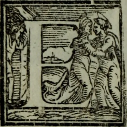 An illustration from I sette salmi penitentiali del santissimo profeta Dauit : tradotti in lingua toscana, da madonna Lavra Battiferra degl'Ammannati ; con gli argomenti sopra ciascuno di essi, composti dalla medesima ; insiemi con alcuni suoi sonetti spirituali, 1566, leaf 41