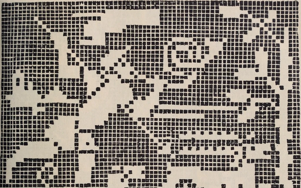 An illustration from I singolari e nuovi disegni per lavori di bianchería, 1909, leaf 102