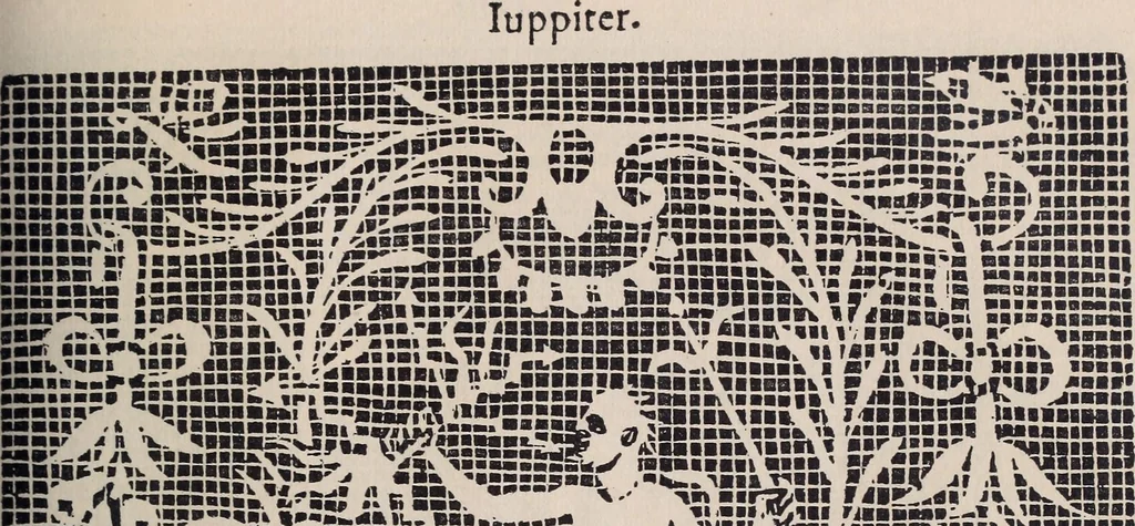 An illustration from I singolari e nuovi disegni per lavori di bianchería, 1909, leaf 116