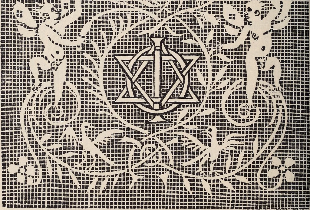 An illustration from I singolari e nuovi disegni per lavori di bianchería, 1909, leaf 119