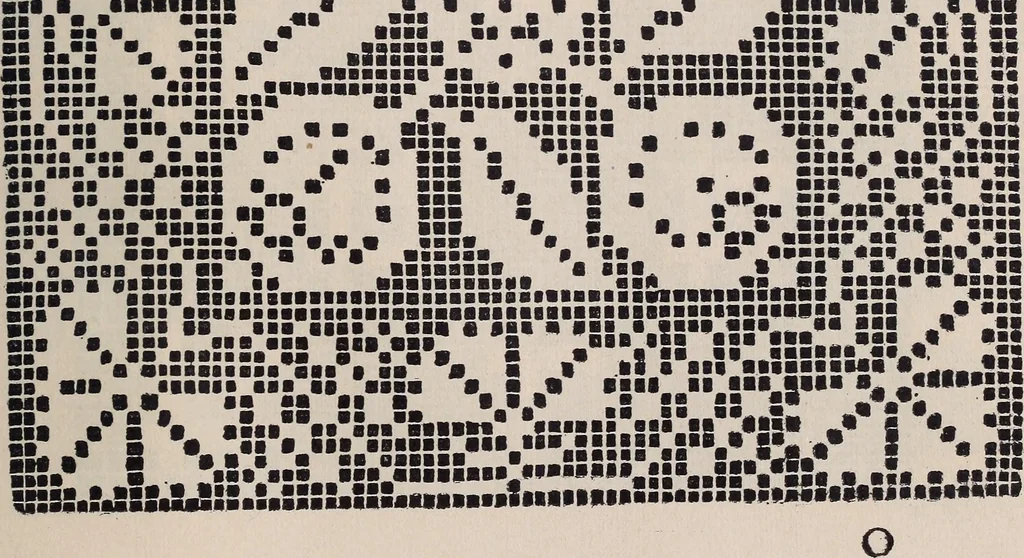 An illustration from I singolari e nuovi disegni per lavori di bianchería, 1909, leaf 120