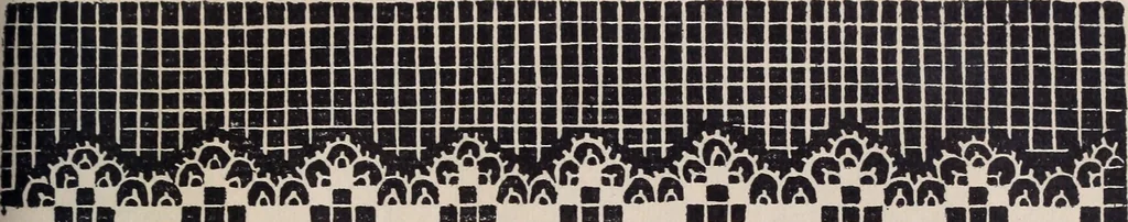 An illustration from I singolari e nuovi disegni per lavori di bianchería, 1909, leaf 126