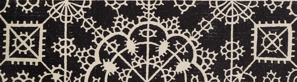 An illustration from I singolari e nuovi disegni per lavori di bianchería, 1909, leaf 34