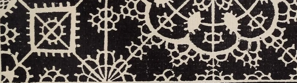 An illustration from I singolari e nuovi disegni per lavori di bianchería, 1909, leaf 34