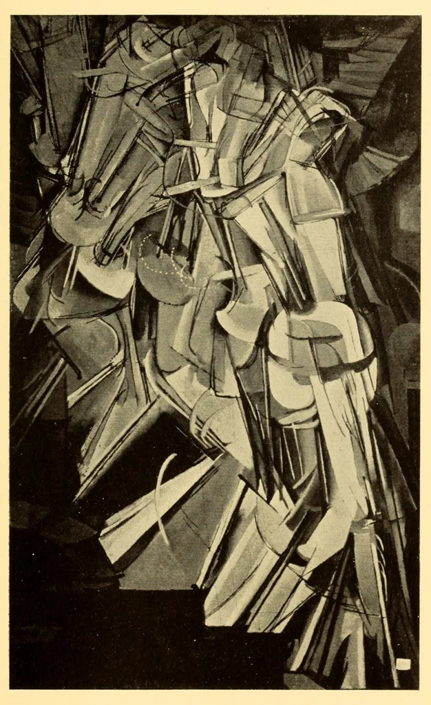 An illustration from Is it art? post-impressionism, futurism, cubism, 1913, leaf 57