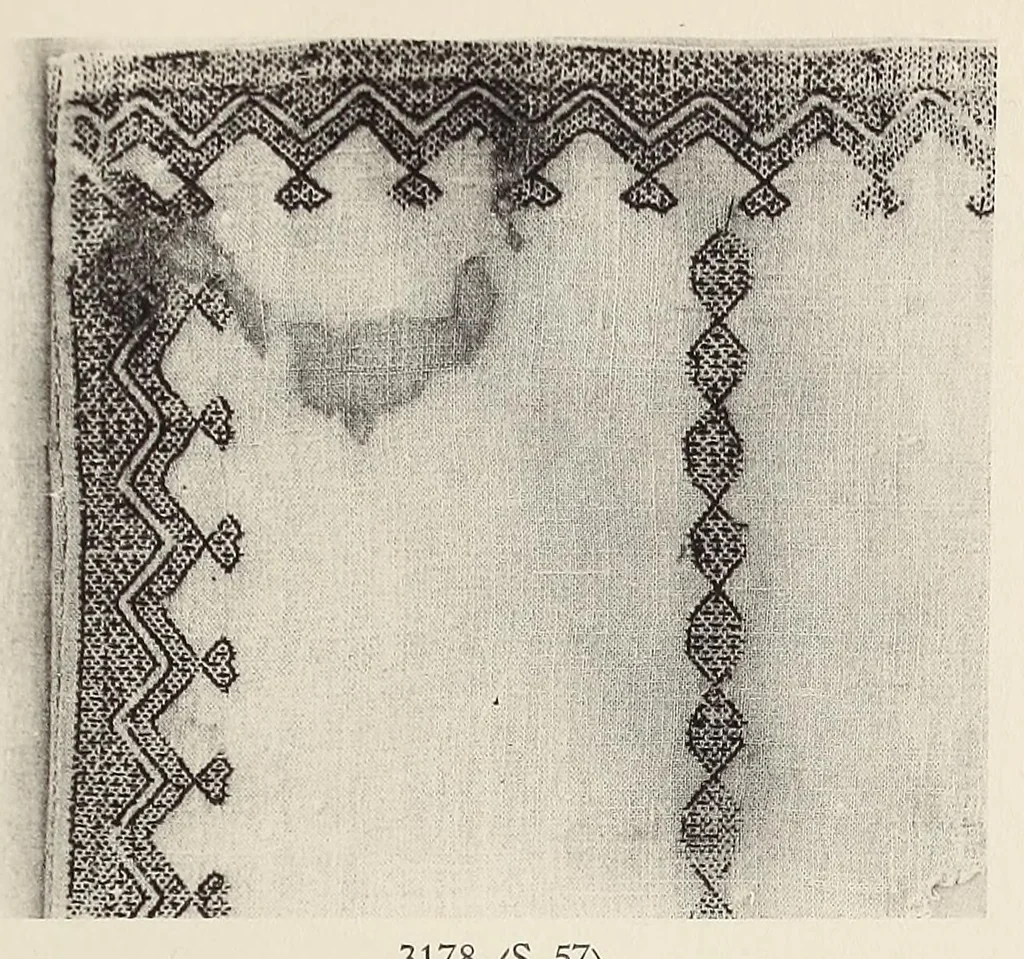 An illustration from Islamische Stoffe aus ägyptischen Gräbern in der Islamischen Kunstabteilung und in der Stoffsammlung des Schlossmuseums, 1927, leaf 159