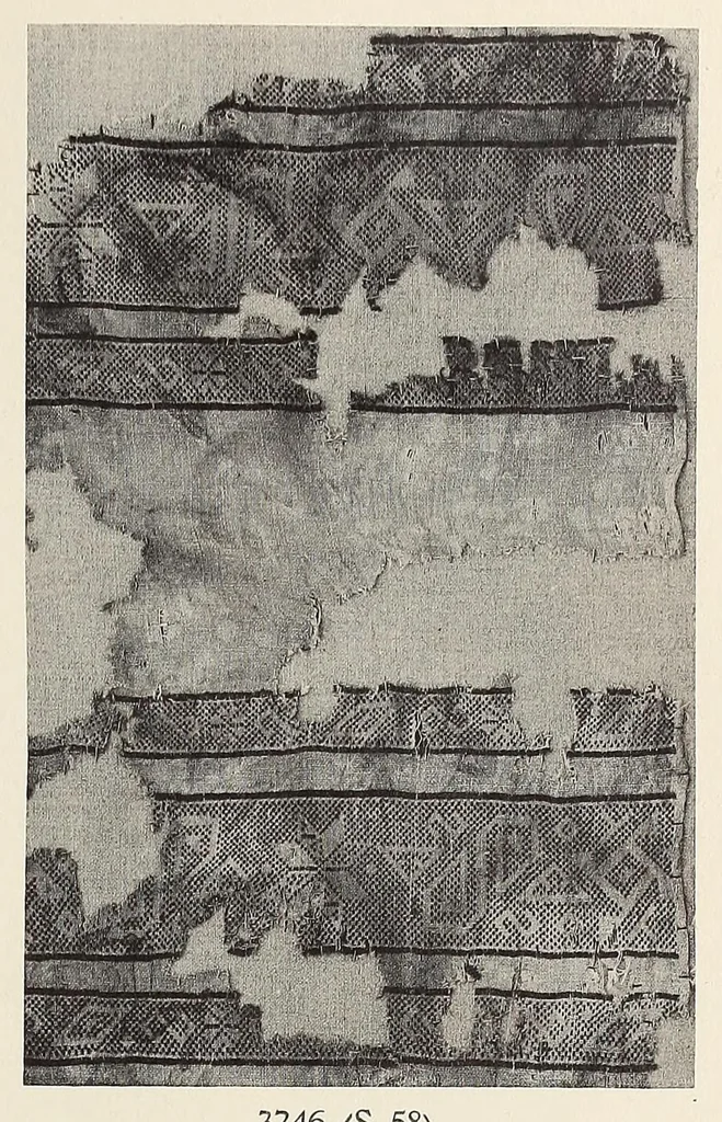 An illustration from Islamische Stoffe aus ägyptischen Gräbern in der Islamischen Kunstabteilung und in der Stoffsammlung des Schlossmuseums, 1927, leaf 163