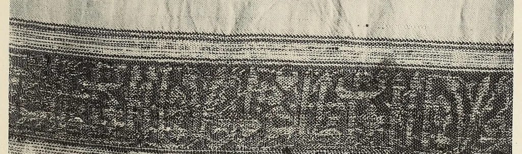 An illustration from Islamische Stoffe aus ägyptischen Gräbern in der Islamischen Kunstabteilung und in der Stoffsammlung des Schlossmuseums, 1927, leaf 191