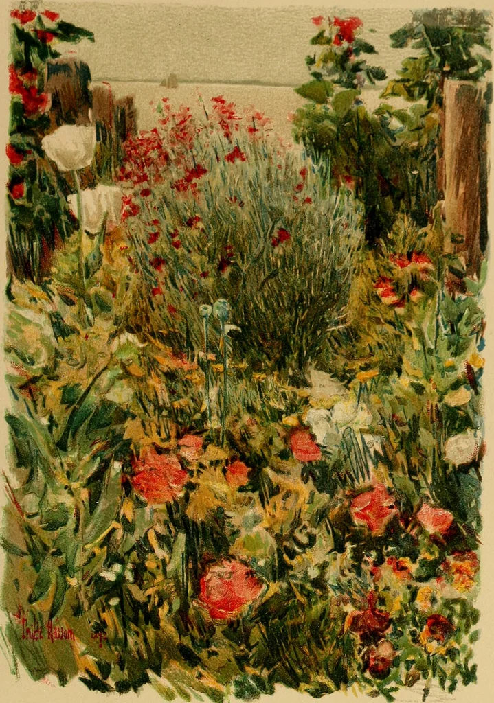An illustration from An island garden, 1894, leaf 118