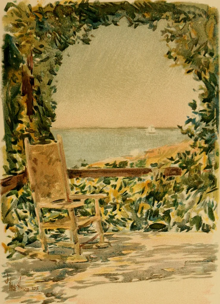 An illustration from An island garden, 1894, leaf 44