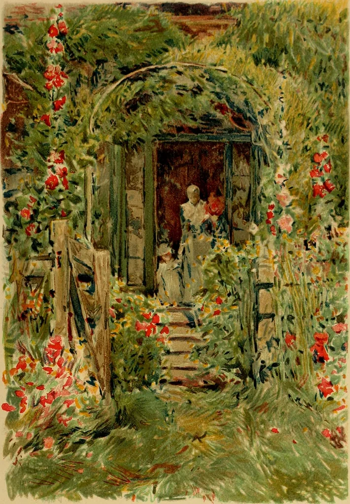 An illustration from An island garden, 1894, leaf 68