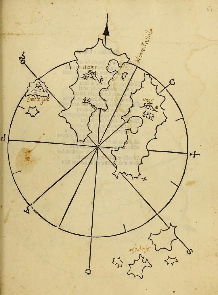 An illustration from [Isolario], leaf 109