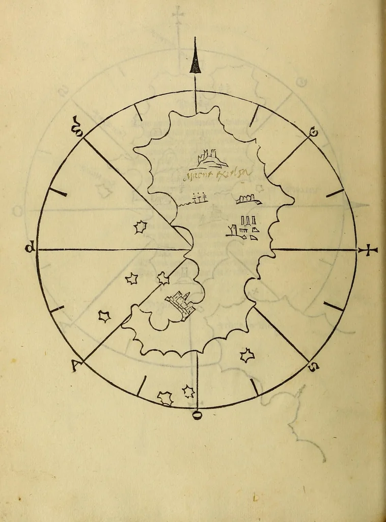 An illustration from [Isolario], leaf 54