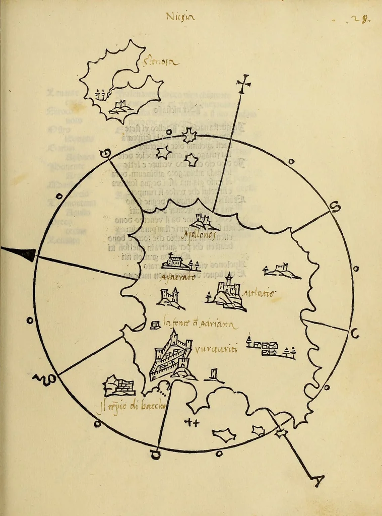 An illustration from [Isolario], leaf 63