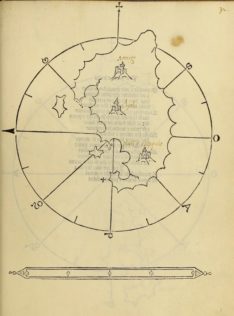 An illustration from [Isolario], leaf 71