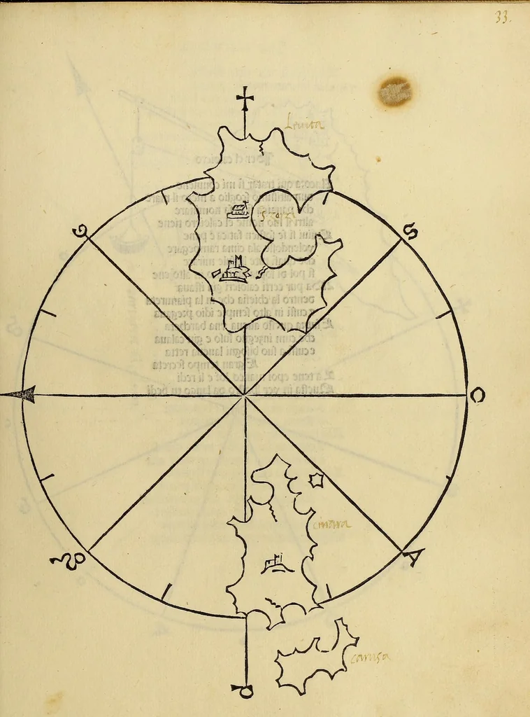 An illustration from [Isolario], leaf 73