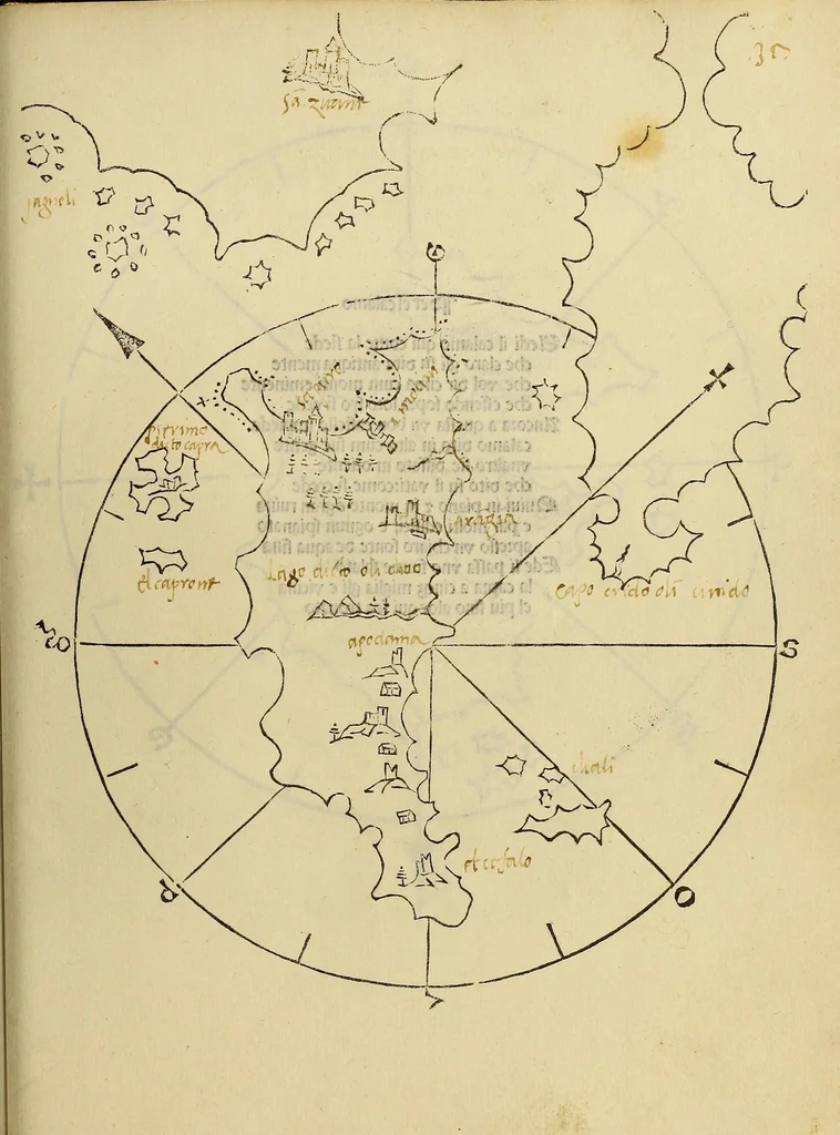 An illustration from [Isolario], leaf 77