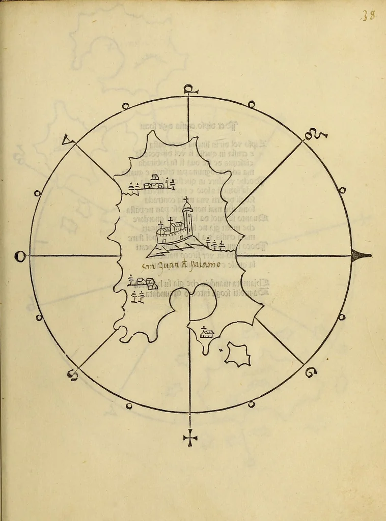 An illustration from [Isolario], leaf 83