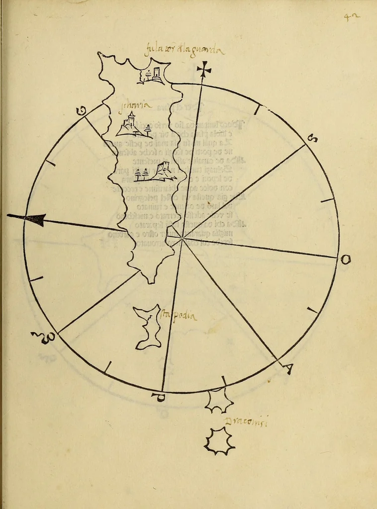 An illustration from [Isolario], leaf 91