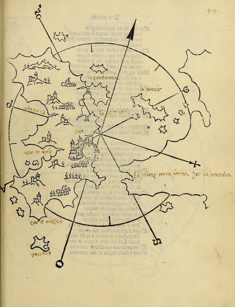 An illustration from [Isolario], leaf 95