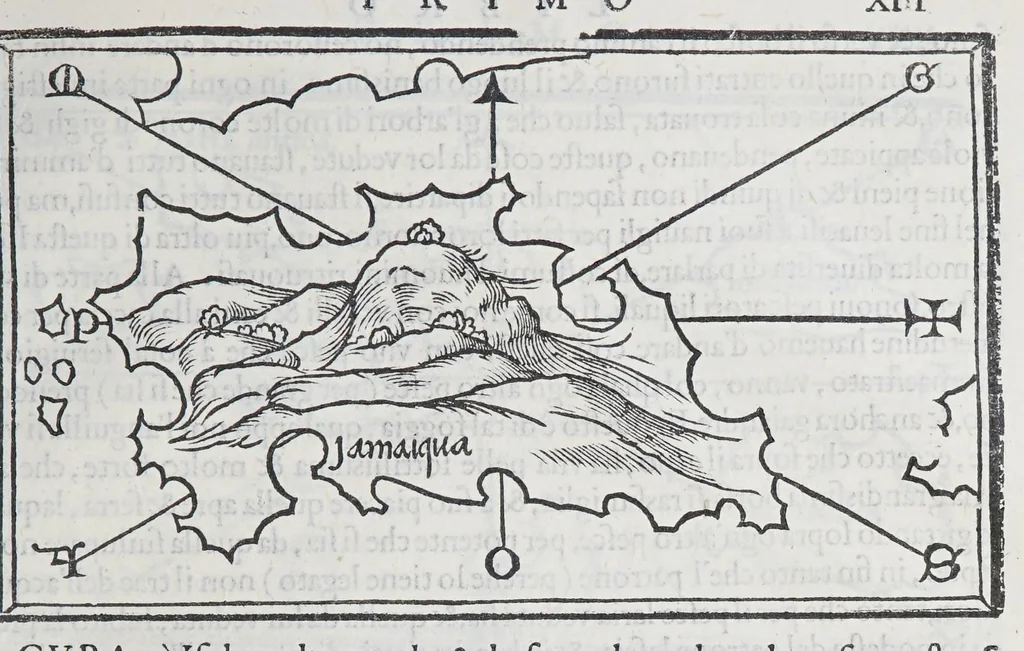 An illustration from Isolario, 1561, leaf 49