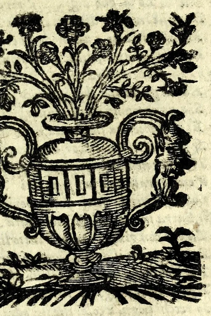 An illustration from I sospetti : comedia, 1603, leaf 121