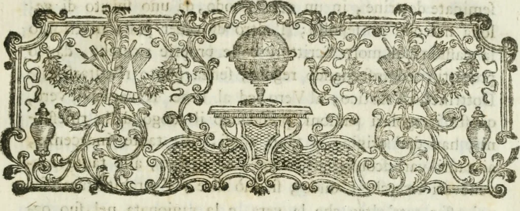 An illustration from Istituzioni d'architettura civile, 1772, leaf 6