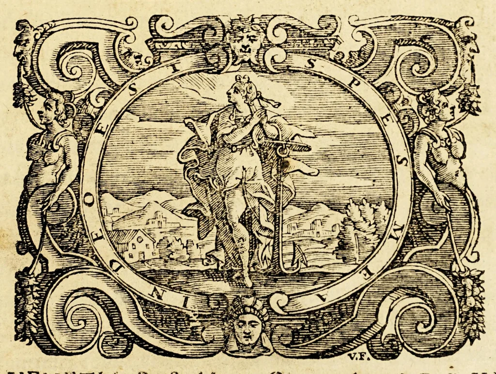 An illustration from Istoria ò breuissima relatione della distruttione dell' Indie Occidentali, 1630, leaf 7