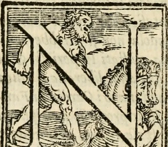 An illustration from Istoria de' suoi tempi di Giovambatista Adriani : gentilhumo fiorentino. Diuisa in libri ventidue. Di nuovo mandata in luce. Con li sommarii, e tavola, e le postille in margine delle cose più notabili, che in esse istorie si contengono, 1587, leaf 591