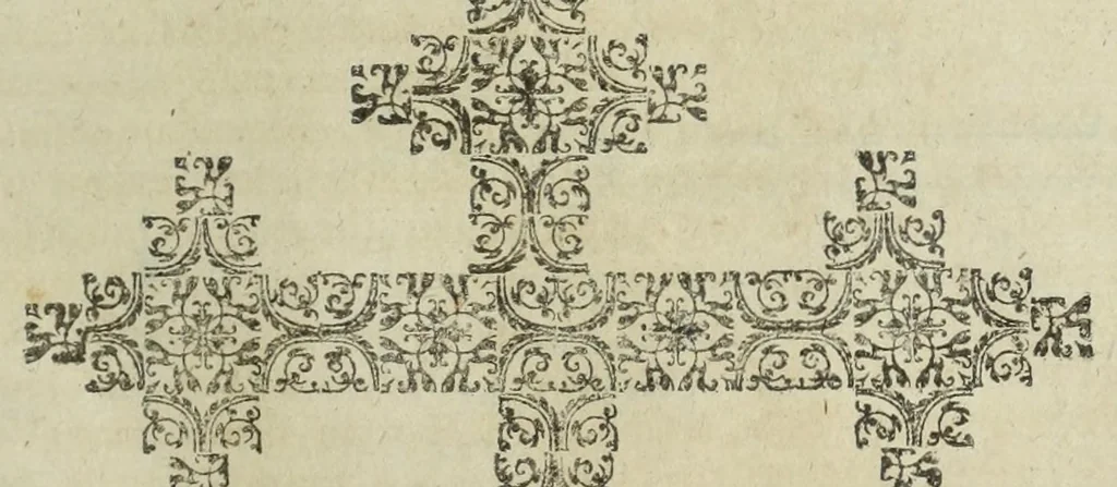 An illustration from Istoria genealogica delle famiglie nobili toscane et umbre, 1668, leaf 1117