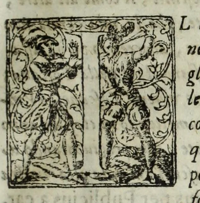 An illustration from Istoria genealogica delle famiglie nobili toscane et umbre, 1668, leaf 13