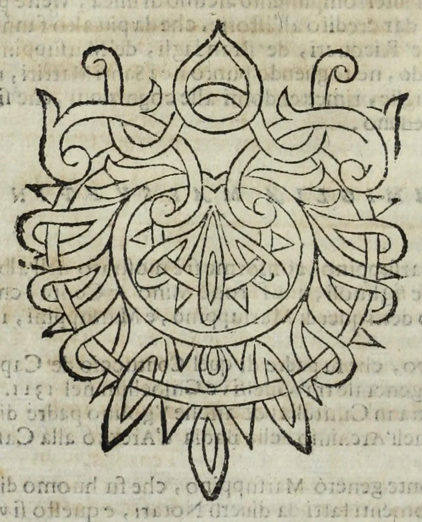 An illustration from Istoria genealogica delle famiglie nobili toscane et umbre, 1668, leaf 132
