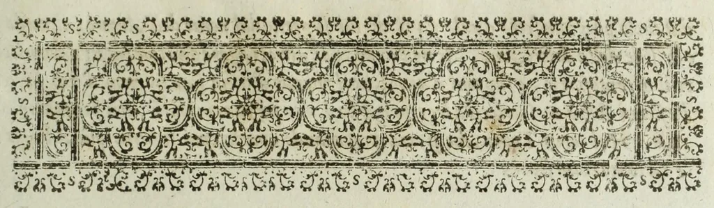 An illustration from Istoria genealogica delle famiglie nobili toscane et umbre, 1668, leaf 557