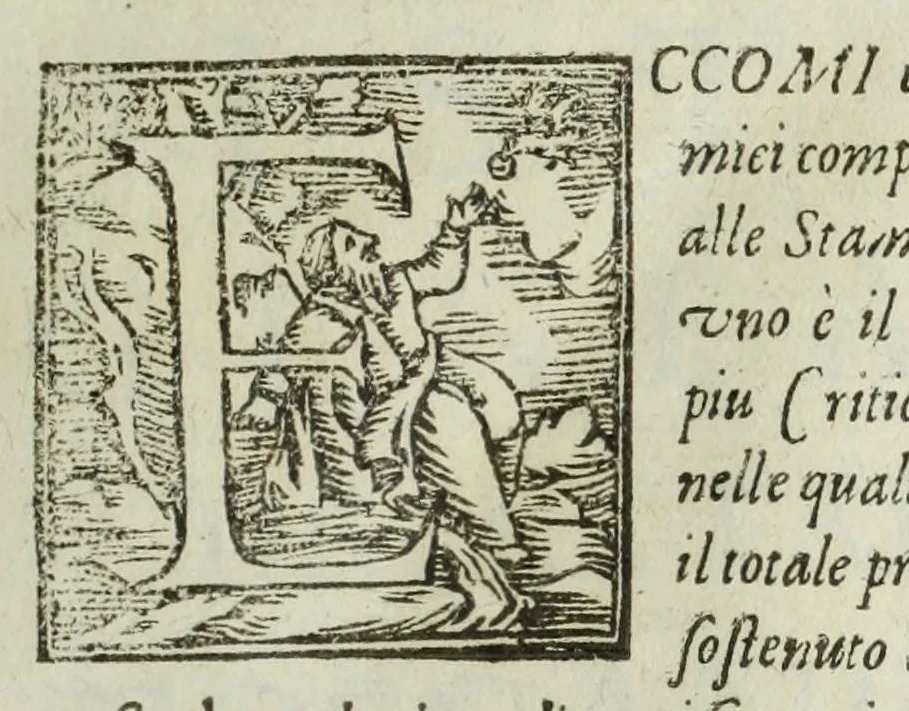 An illustration from Istoria genealogica delle famiglie nobili toscane et umbre, 1668, leaf 557