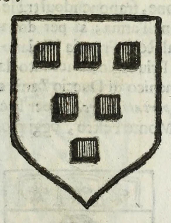 An illustration from Istoria genealogica delle famiglie nobili toscane et umbre, 1668, leaf 17