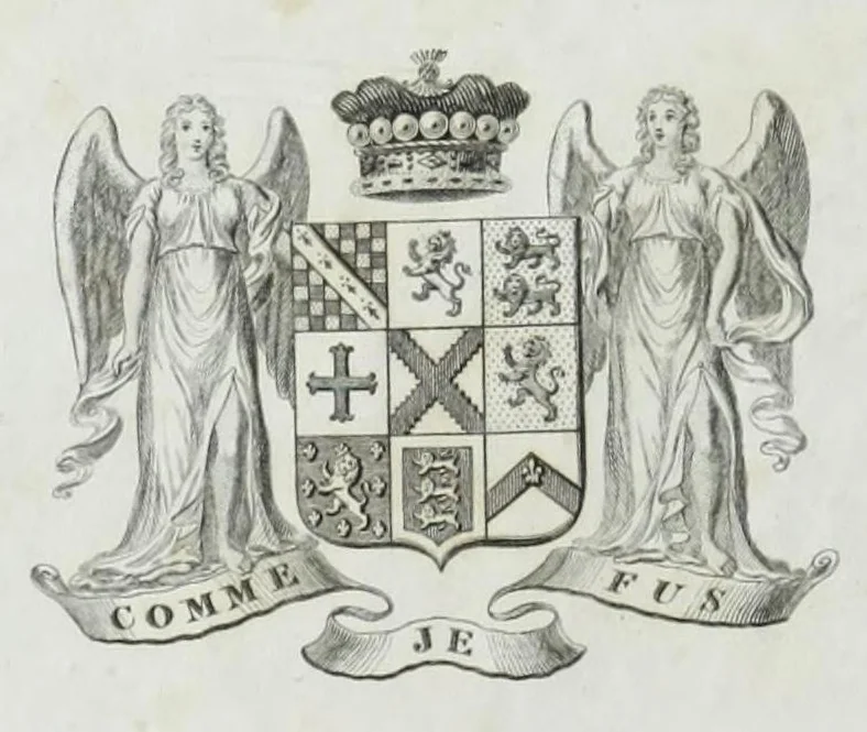 An illustration from Istoria genealogica delle famiglie nobili toscane et umbre, 1668, leaf 2