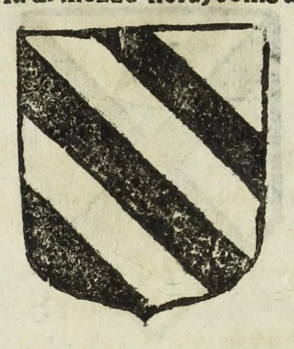An illustration from Istoria genealogica delle famiglie nobili toscane et umbre, 1668, leaf 20