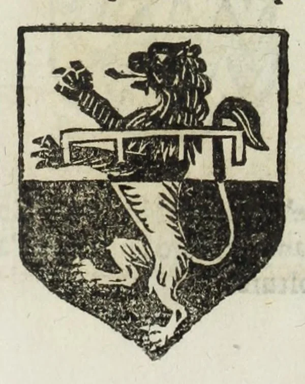 An illustration from Istoria genealogica delle famiglie nobili toscane et umbre, 1668, leaf 20